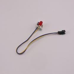 Kontrolka LED - ohrevu erven s kblom a konektorom BD 6s, 10s, 15s a 10v